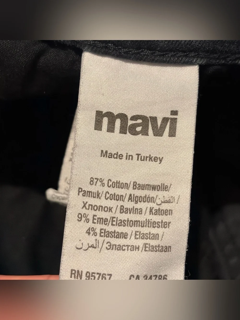Mavi Marcus Slim Straight Leg Jeans Mens Size 30x32 Blue Cotton Stretch